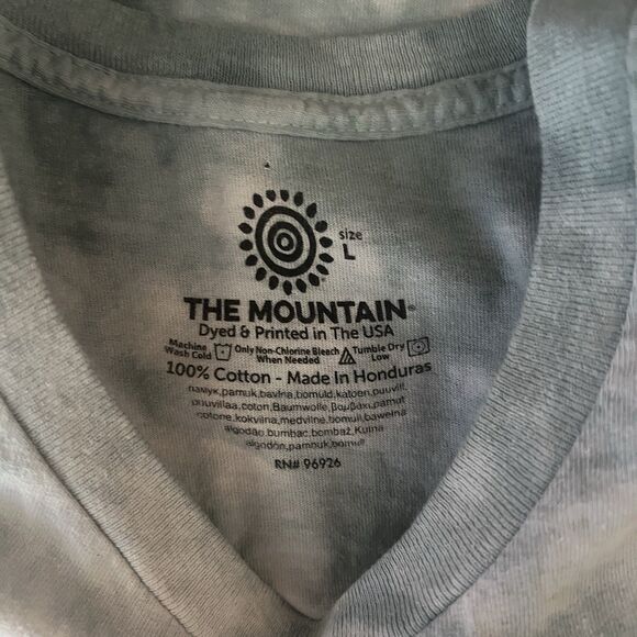 The Mountain  Animal Selfies Size Large, Tye Dye - Picture 5 of 6